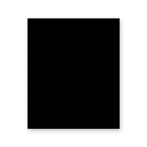 Autocollant noir format 25x30