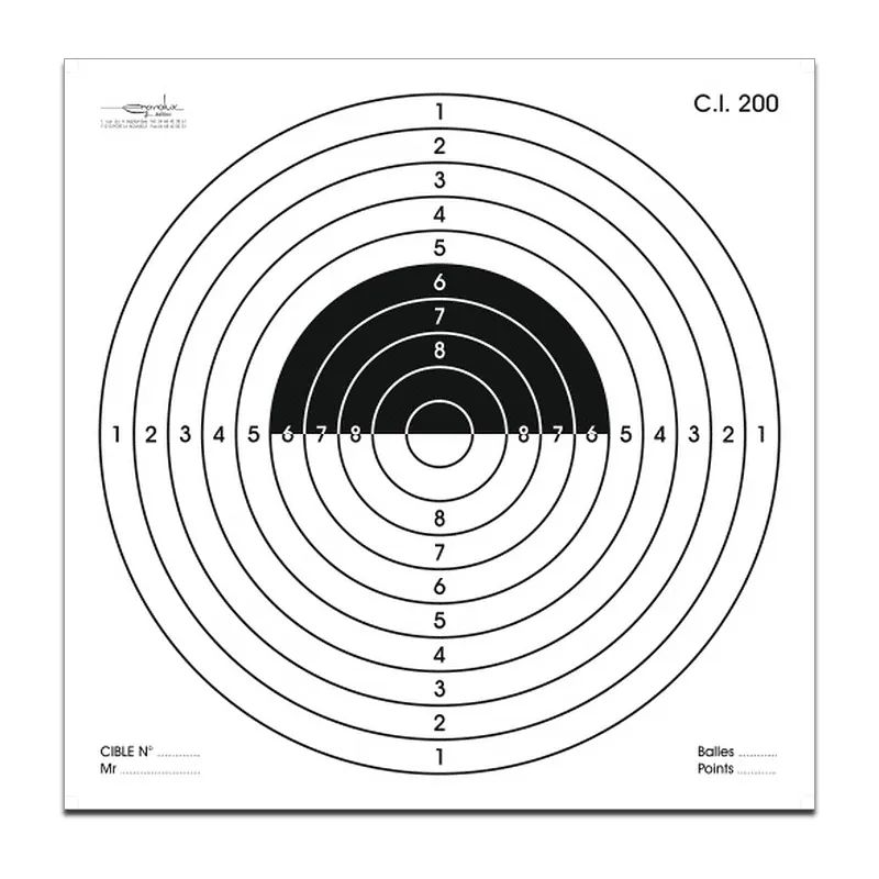 C.l. 200 format 85x85 papier