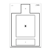 Cible M1 format 50x70 carton