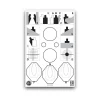 Cible formation ST-2 format 55x85 papier fort