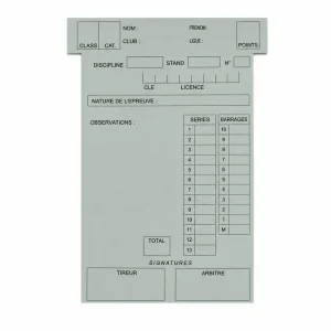 Fiche planning universelle T3 134x80mm gris 2