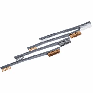 Lot de 4 brosses double tête
