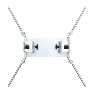 Pied alu porte cible