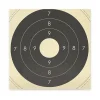 Pistolet 25/50 mètres zone 10 blanche visuel format 21x21 carton