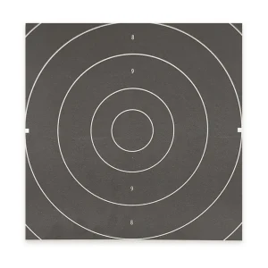 Pistolet Vitesse 25 mètres visuel format 26x26 carton