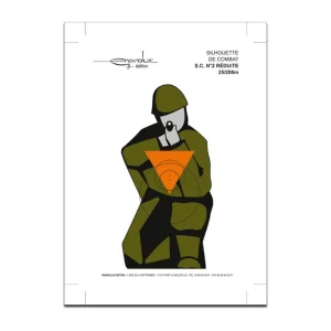 SC N°2 réduite avec triangle format 20x30 prédécoupée papier