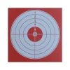 Tir forain fond rouge format 14x14 carton