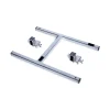 Pied porte-cible en H
