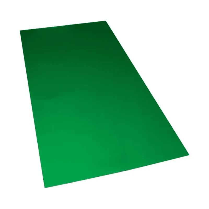 Support polypropylène vert